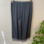 Victoria's Secret Victoria’s Secret grey lacy satin lounge pants, lightweight, highwaist, size S Photo 5