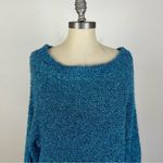 Alice + Olivia  Lisha Metallic Balloon Sleeve Sweater Photo 3