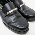 Cherokee Vintage Y2K Black Leather Loafers Photo 5
