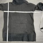 Smartwool  Womens Tunic Sweater Size Medium Lodge Cozy Black Button‎ Turtleneck Photo 12