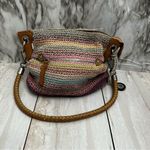 The Sak  Multicolor Crochet Shoulder Bag Silver Hardware Y2K Hobo Boho Fairycore Photo 9