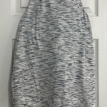 Lululemon  white grey  cross cross built in bra tank top women’s size 6 Photo 0