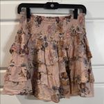 Olivaceous  ruffled boho skirt large Photo 0