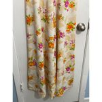 Vintage It's Better Maxi Dress Small Orange Hawaiian Floral A Photo 2