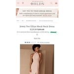 BHLDN  ×Jenny Yoo Elliya Mock Neck Dress Photo 9