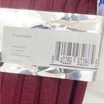 Simon Miller Rib Espen Ribbed Off Shoulder Maxi Dress: Burnt Burgundy Size L Photo 15