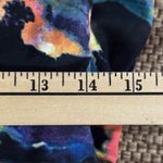 Jack by BB Dakota JACK Dress Black‎ Multi Floral Cutout Back Sleeveless Fit Flare Dark Boho Size 6 Photo 13