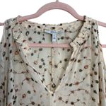 Derek Lam  10 Crosby Floral Silk Cold Shoulder Blouse Photo 3