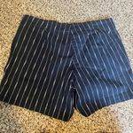Nautica  Navy Blue Pinstripe Shorts Classic Summer Casual‎ Size 10 Photo 6