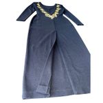 Vintage 1980’s Fusion Wool Blend Plunging V Photo 5