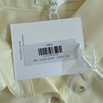 NIA Jules Shirt Long Sleeve Tie Back Size XS Ivory Photo 1