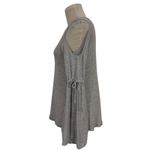 American Eagle  Outfitters Cold Shoulder Sweater Knit Tie Bell Fairy Sleeve Large Photo 1