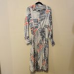 Scotch & Soda  Les Tropiques Aloha pleated midi dress Size Medium Photo 2