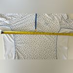 Peter Millar long sleeve UPF 50 quarter zip blue Pop clink print base layer L Photo 5