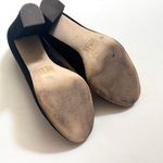 J.Crew Factory Black Suede Block Heels Pumps Photo 7