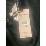 Juicy Couture  Bling Logo Velour Racerback Tank L Black Sleepwear Y2K‎ Crop NWT Photo 5