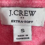 J.Crew  Extra Soft Bow Neck Wool Blend Sweater Pink Small Long Sleeve Photo 8