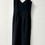 Cinq à Sept 5a7 Sleeveless V-Neck Wide Leg Ankle Jumpsuit Black Womens Size US 4 Photo 0