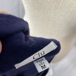 Clu women’s medium stretchy body con dress navy blue Photo 15