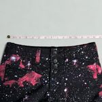 Blackheart  4 Button High Rise Denim Shorts in Black Galaxy Photo 5