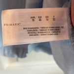 Primark  Women's Size 14 Oversized Linen Viscose Summer Sky Blue Short Sleeve Top Photo 2