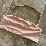 SKIMS Signature Swim Bandeau Bikini Top Ochre Size Large Photo 2