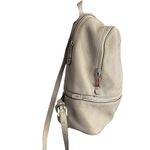 Michael Kors  Rhea Zip Leather LARGE Greige Backpack Photo 2