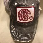 KatyDid  Maroon gray football trucker hat Photo 0