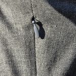 Adam Lippes  Gray Sheath With Pleats. Sleeveless Dress Size 6 Photo 3