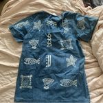 ☀️ 90s denim fish shirt Size M Photo 3