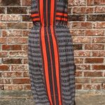 Romeo + Juliet Couture COPY - striped & abstract printed maxi dress / S / NWOT Photo 8