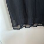 Wild Fable  Dress Black Mesh Bodycon Pink Bow Off Shoulder Coquette Photo 7