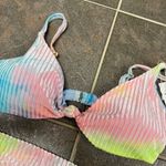 Dippin' Daisy's NEW Bikini Set Zen Top 1X Seashore Bottoms XL Candy Tie Dye NWT Photo 7