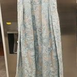St. John ππ Formal High Waisted Jacquard Floral Embroidered Ball Skirt 12 NWOT Photo 0