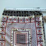 Forever 21  Womens L Knee Length Straight Pencil Skirt Back Zip & Slit Geo Floral Photo 6