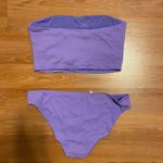 Aerie purple ribbed bikini bottom XL Photo 2