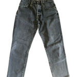 Rare Vintage Bonaventure Jeans Size 30X26 Washed Black High Waist Western Indie Photo 0