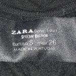 ZARA Women's Long Sleeve Open Front Cardigan Sweater Solid Black Size Small Photo 3