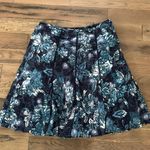 Chico's Chico’s Womans Blue Floral Skirt Size 3X Photo 1