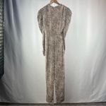 Lovers + Friends NWT Miranda Jumpsuit in Cheetah Size Small Photo 5