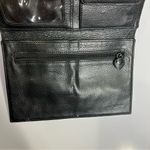 Brighton ‎ croc embossed leather clutch brown 8” x 5.75” Photo 6