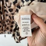 BUDDY LOVE Bridgerton Long Sleeve Blouse in Oreo Cheetah Pattern Size Small Photo 12