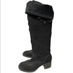 Zodiac Aussie Over the Knee Boots Black Sueded Buckle Heel Round Toe Size 9 Photo 6