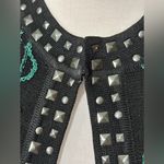 Ming Wang  Black and Green Patterned Blazer Size Small NWT Photo 6