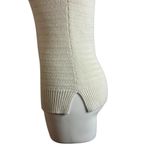 Loft  Basket Weave Cotton Blend Beige Sweater Top Photo 9