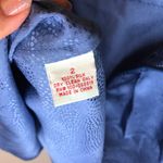 Geren Ford silk blue mini skirt sz 2 Photo 4