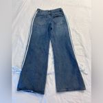 Edikted  Washed Low Rise Bow Ribbon Baggy Jeans Photo 5