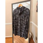 Lucky Brand  Womens Cardigan Gray Open Front Long Sleeve Sweater Knit Sz Small‎ Photo 2