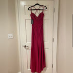La Femme Burgundy Gown #28206 Photo 3