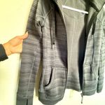 Athleta Charcoal Zip-Up Jacket size XS Photo 2